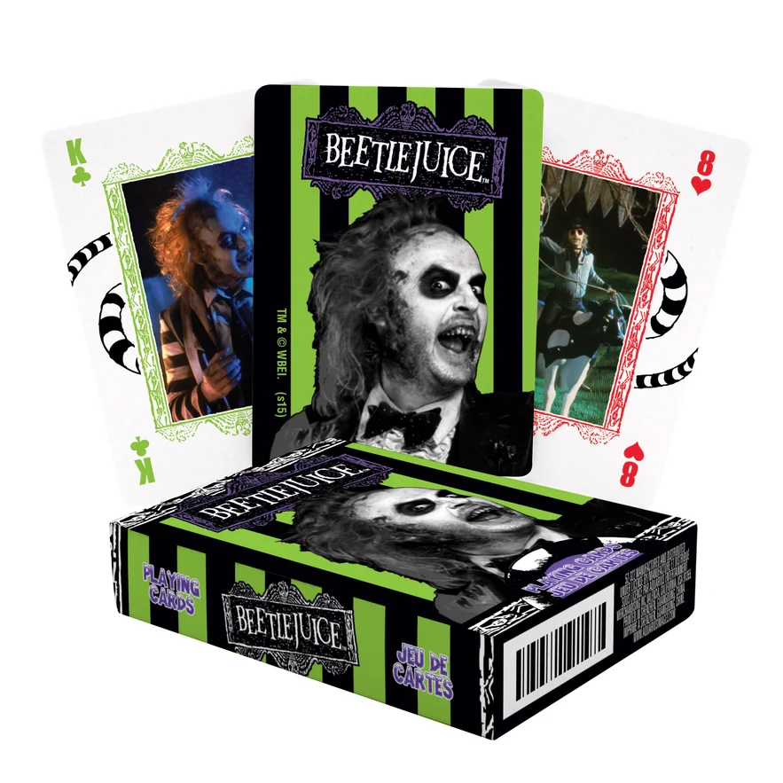 Aquarius Beetlejuice Playing Cards Deck