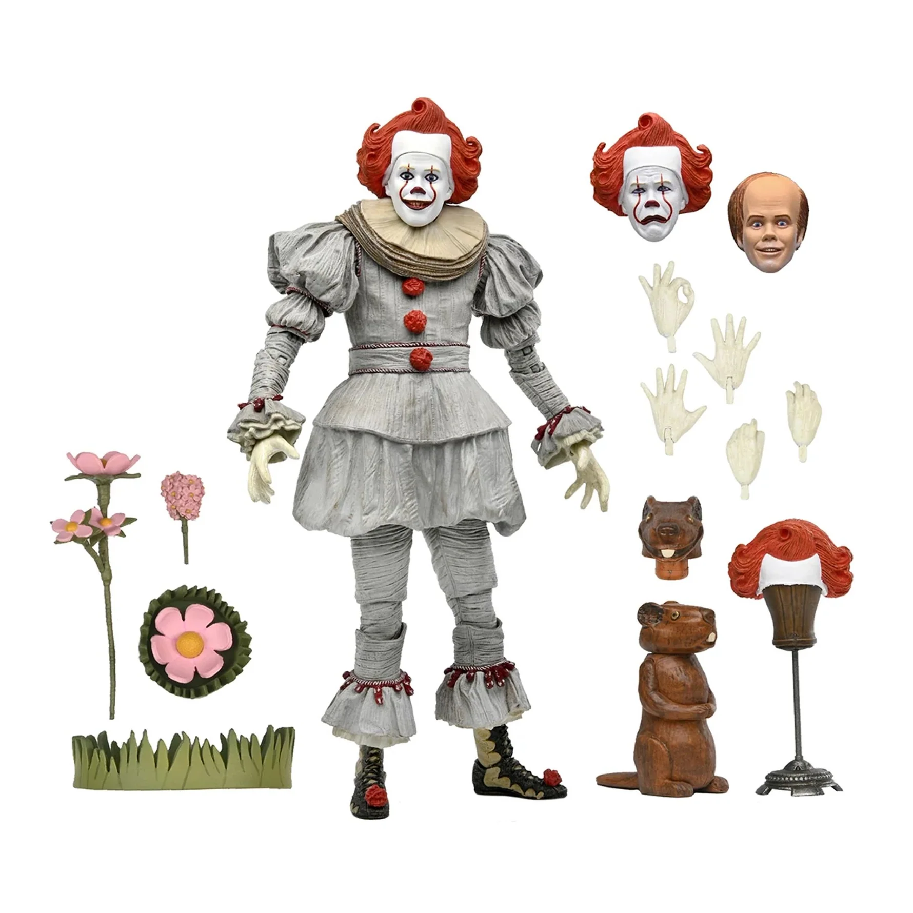 It Welcome To Derry - 7" Scale Action Figure - Ultimate Bob Gray As Pennywise