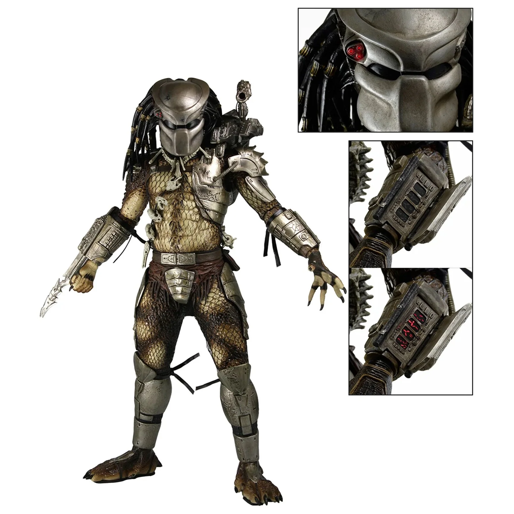 Predator - ¼ Scale Figure - Jungle Hunter Predator With Led Lights