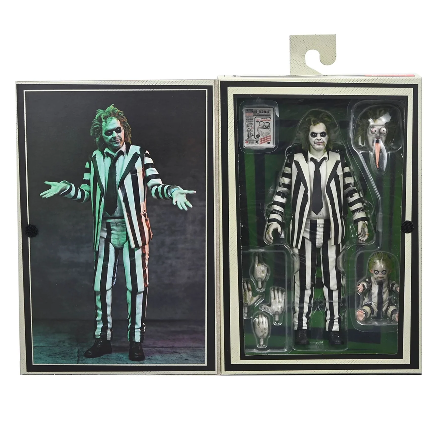 Beetlejuice Beetlejuice - 7" Scale Action Figure - Ultimate "Striped Suit" Beetlejuice
