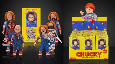 Chucky débarque en Blind Box : la poupée tueuse version surprise