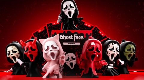 Venez découvrir les nouvelles blind box YOUTOOZ sur le thème de Ghostface !