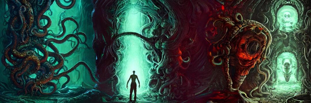 Arrière-plan H. P. LOVECRAFT