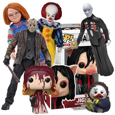 Découvrez nos figurines référencées sur Horror Collection